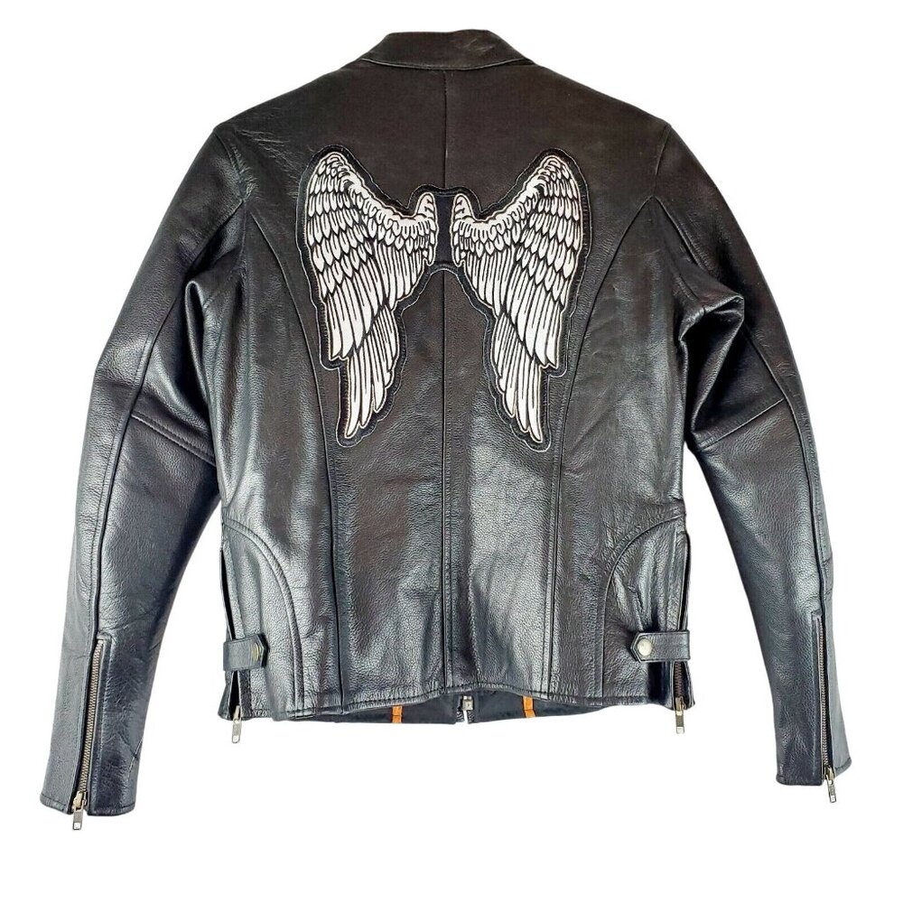 Milwaukee Leather Performance Apparel Vented Zip-out Lining Moto Jacket Sz M
